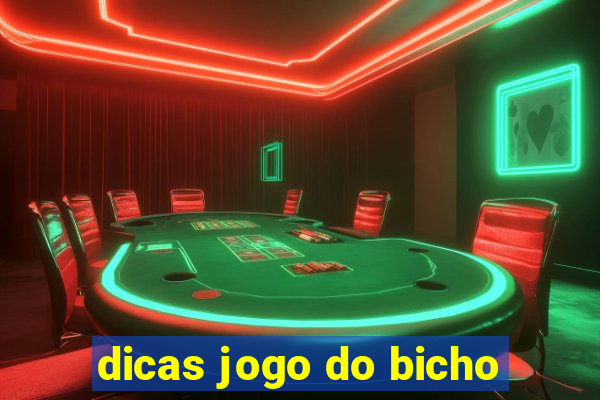 dicas jogo do bicho